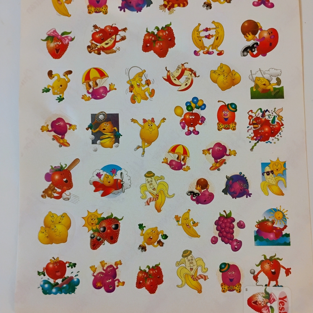 Highlights Scratch N Snuff Stickers 1980s Smells Good